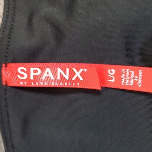 Spanx Camo Black Leggings Large - Picture 3 of 5